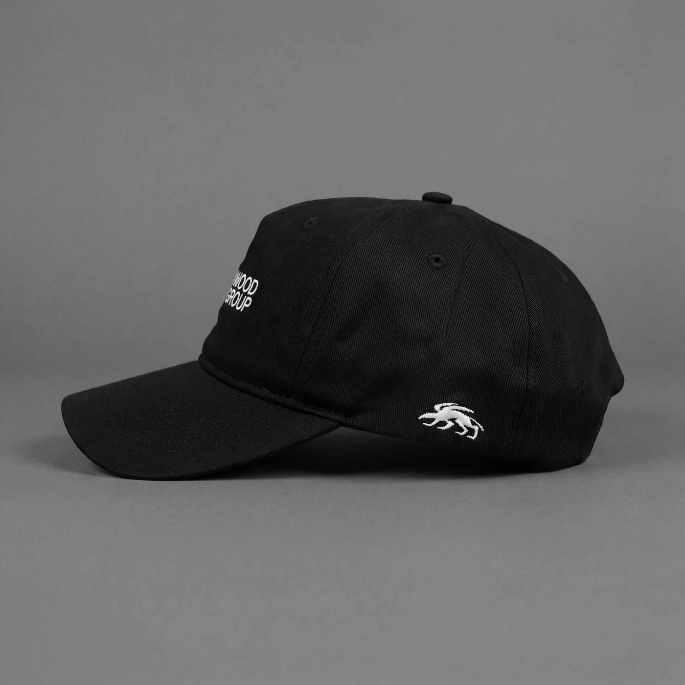 Wormwood Twill Black Hat